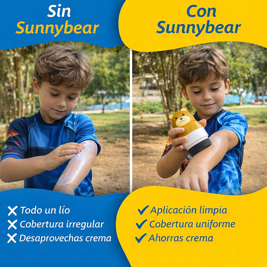 Sunny bear - Aplicador Crema Solar
